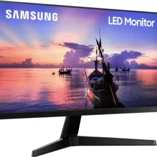 SAMSUNG 24 inch Full HD LED Backlit IPS Panel with 3-Sided Borderless Display, Game & Free Sync Mode, Eye Saver Mode & Flicker Free Monitor (LF24T350FHWXXL) (AMD Free Sync, Response Time: 5 ms, 75 Hz Refresh Rate)